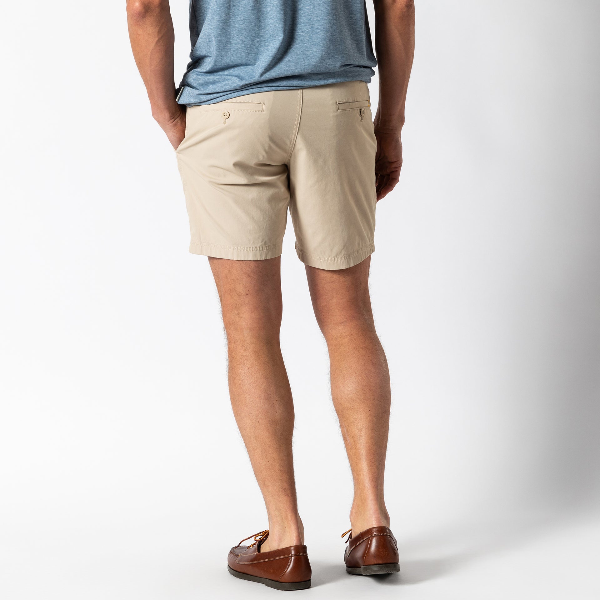 8" Harbor Performance Short - Stone