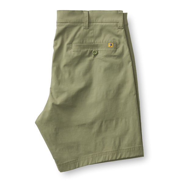 8" Harbor Performance Short - Oil Green