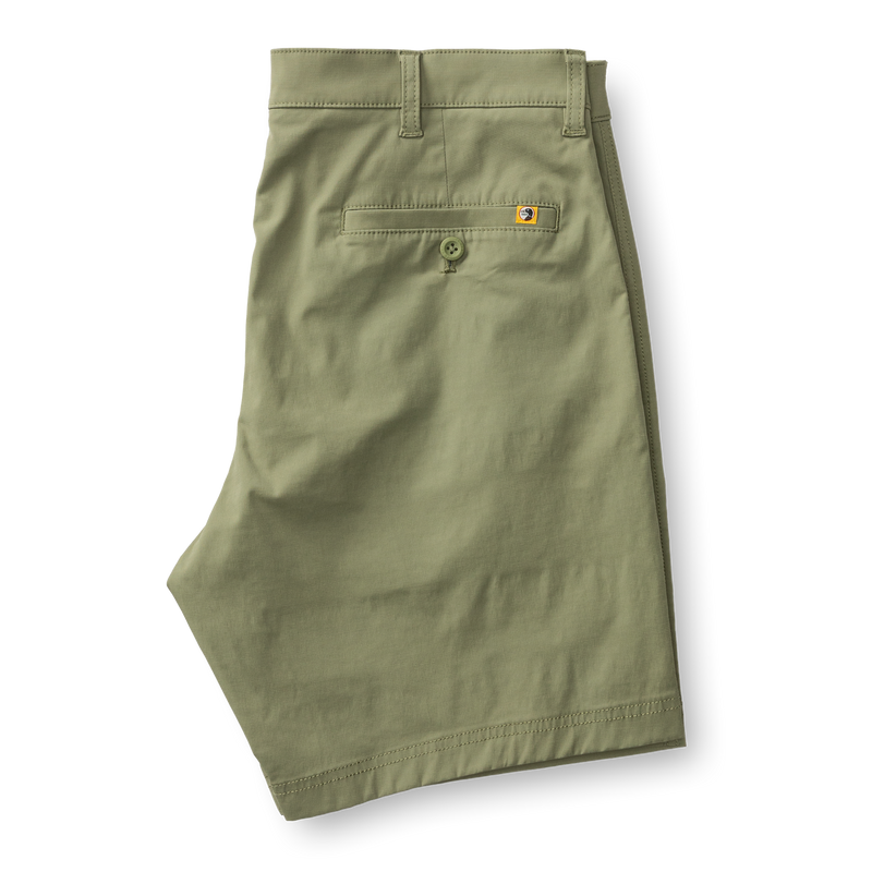8" Harbor Performance Short - Oil Green