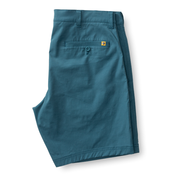 8" Harbor Performance Short - Teal Blue