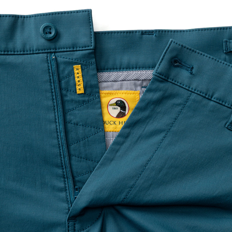 8" Harbor Performance Short - Teal Blue