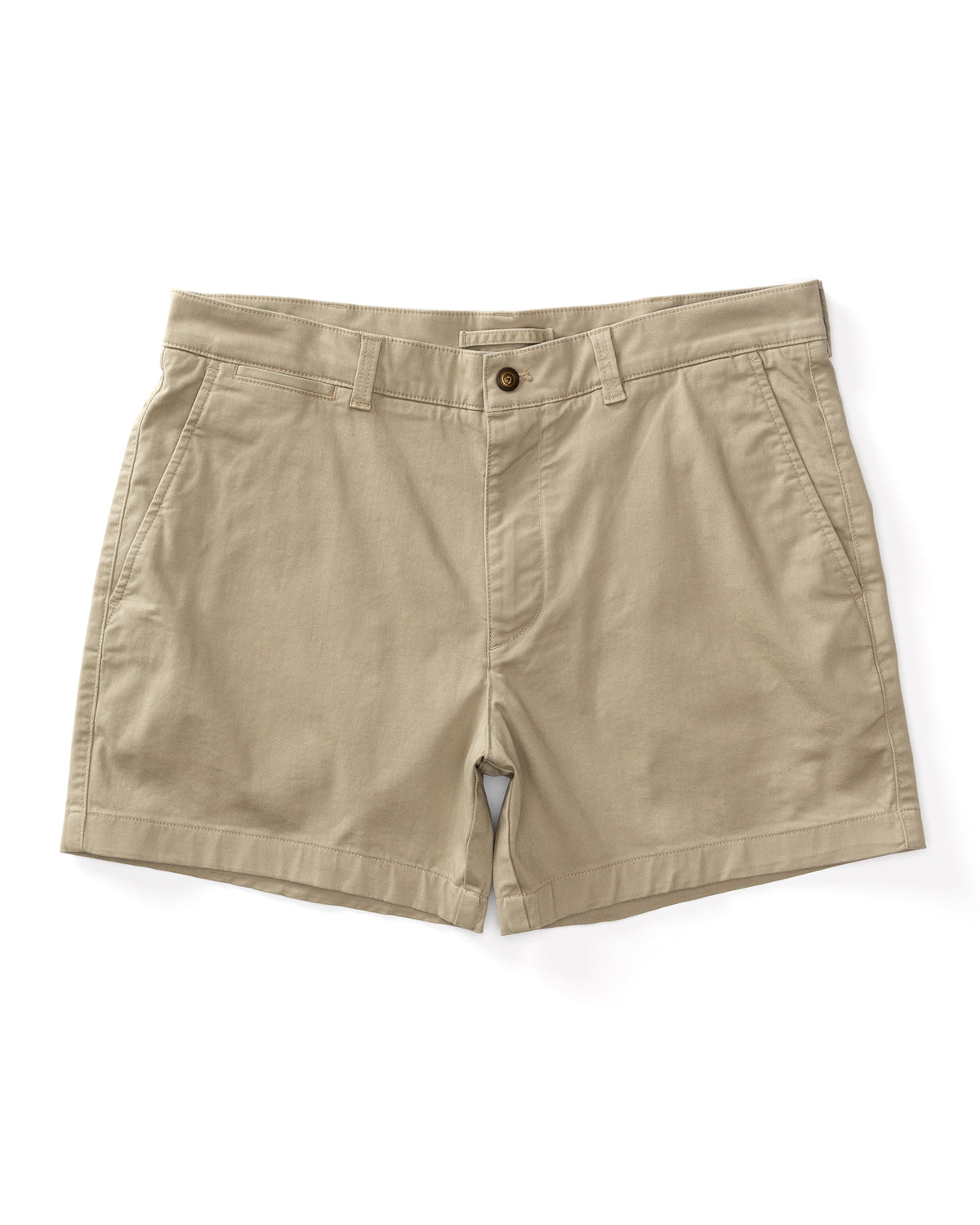 5" Gold School Chino Short - Khaki