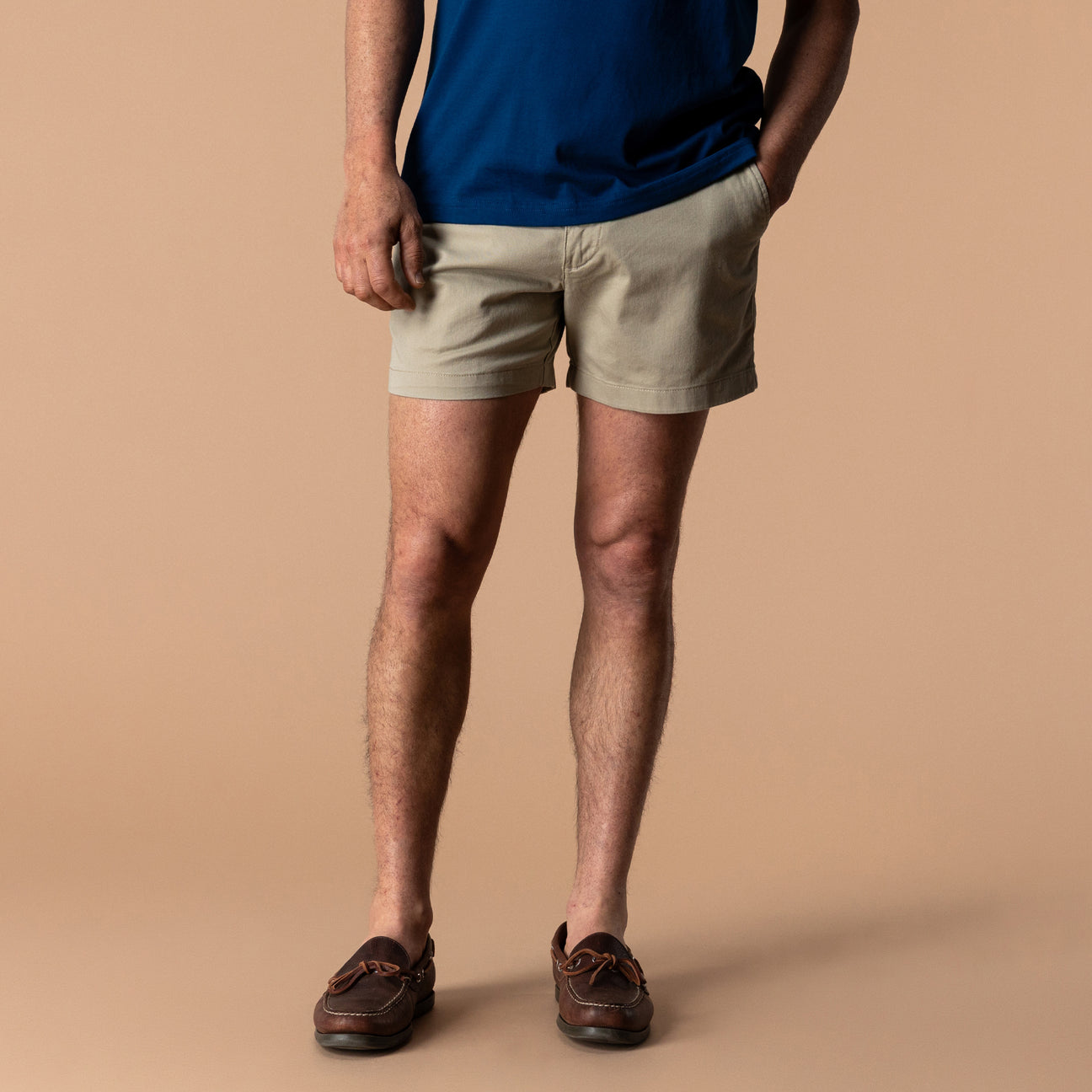 5" Gold School Chino Short - Khaki
