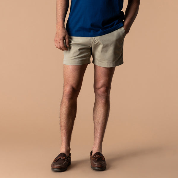 5" Gold School Chino Short - Khaki