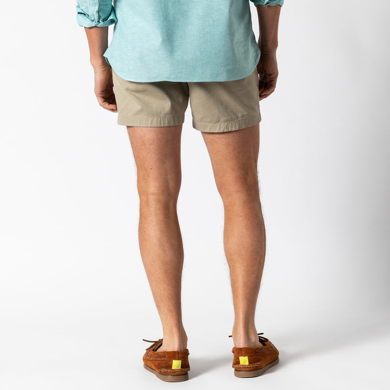 5" Gold School Chino Short - Khaki