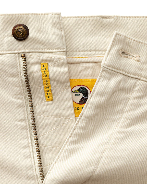 5" Gold School Chino Short - Stone