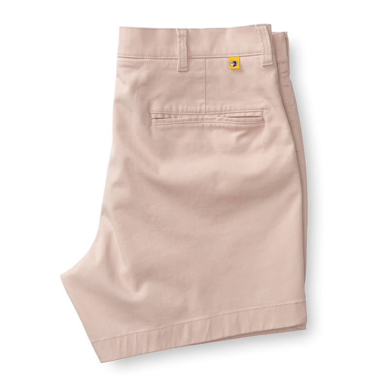 5" Gold School Chino Short - Washed Pink