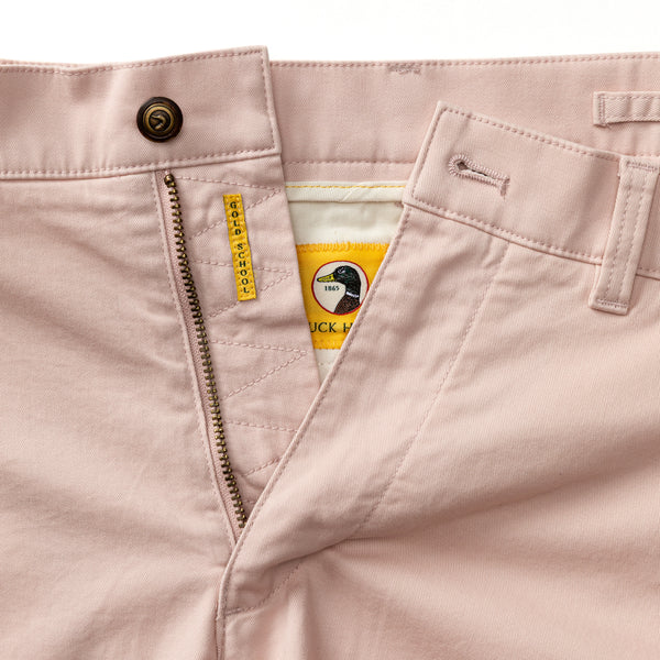 5" Gold School Chino Short - Washed Pink