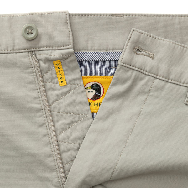 6" Harbor Performance Short - Limestone Grey