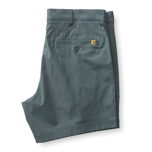 6" Harbor Performance Short - Stormy Blue