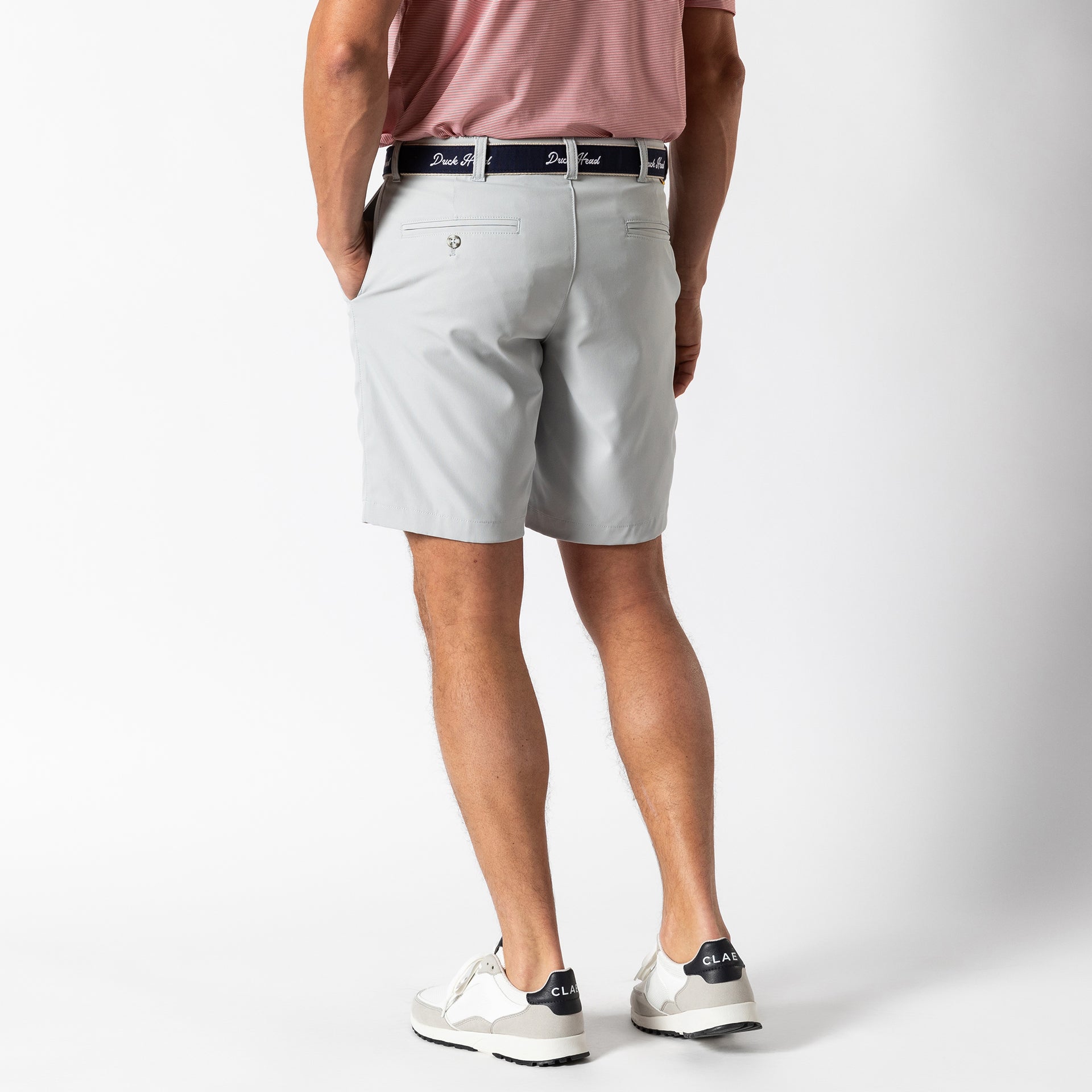 9" Long Drive Performance Short - Mist Grey
