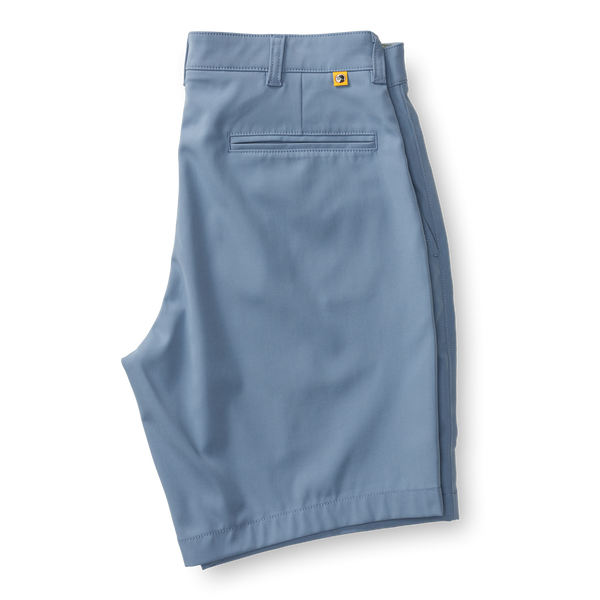 9" Long Drive Performance Short - Chambray Blue