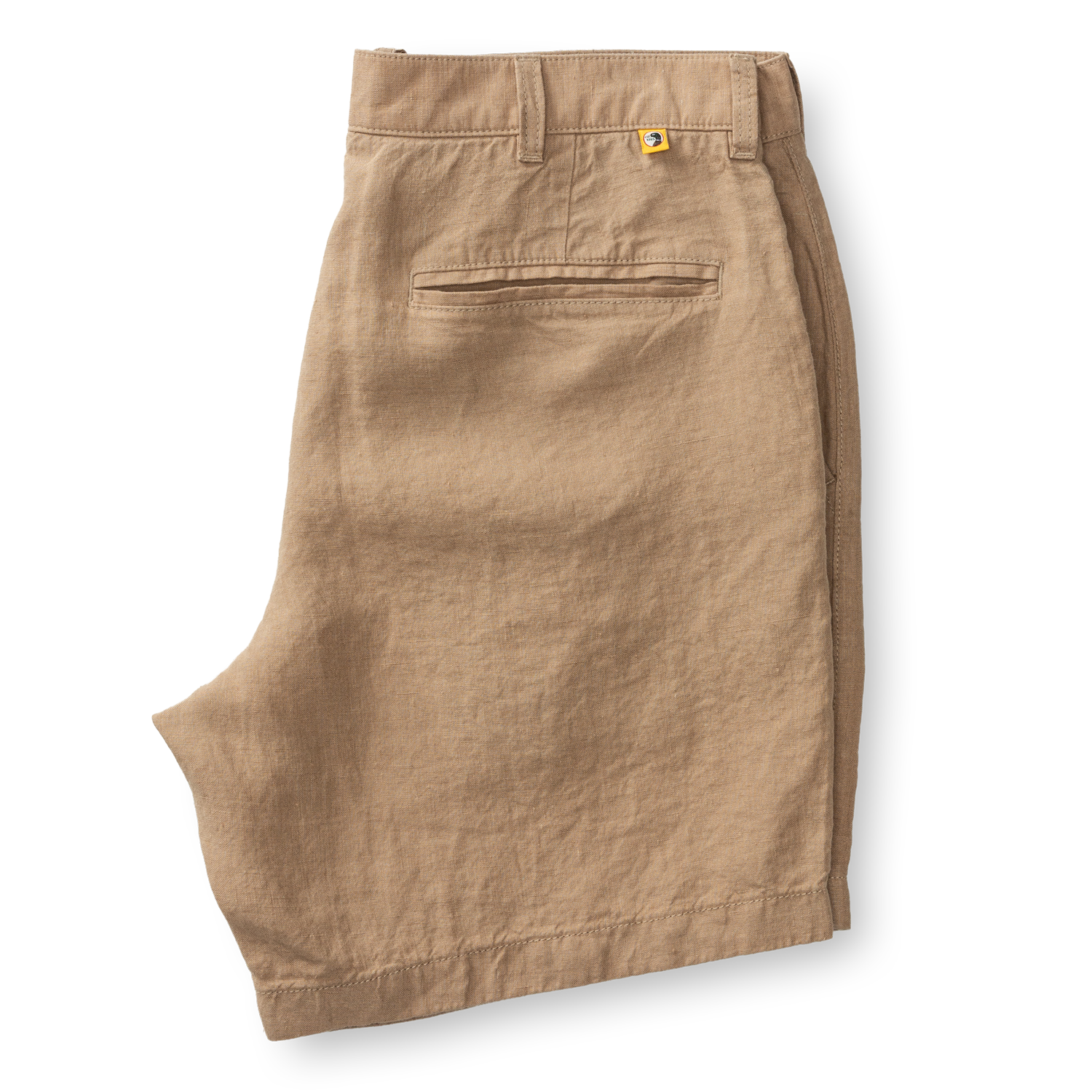 7" Gold School Linen Chino Short - Clay
