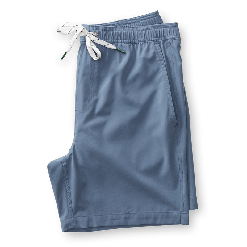 7" Rover Hybrid Performance Short - Chambray Blue