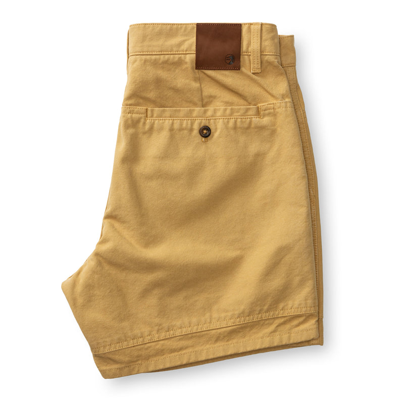 6" Garment Dyed Duck Canvas Short - Original Khaki
