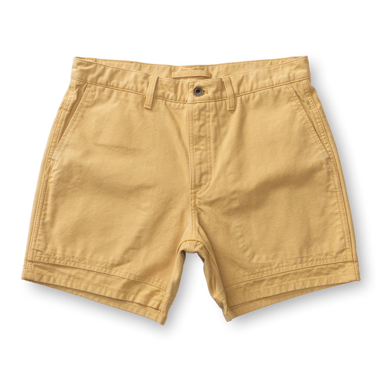 6" Garment Dyed Duck Canvas Short