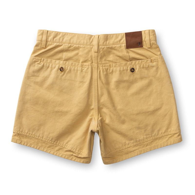 6" Garment Dyed Duck Canvas Short - Original Khaki