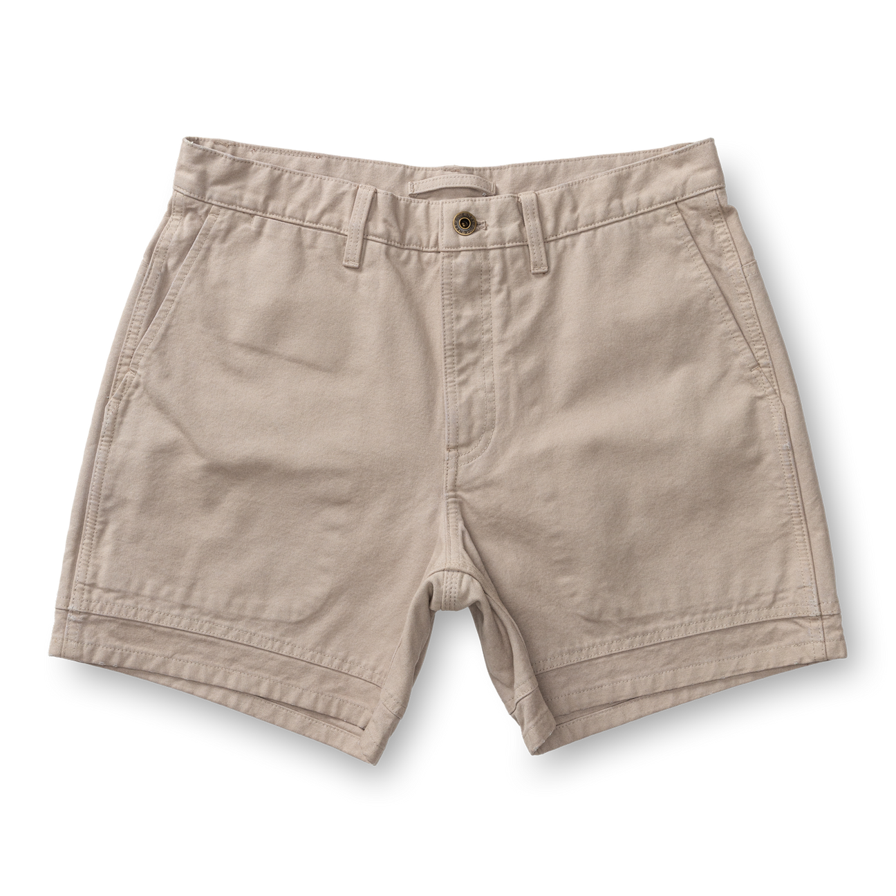 6" Garment Dyed Duck Canvas Short