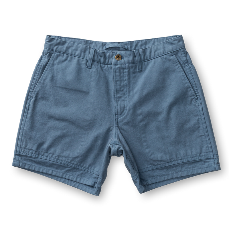 6" Garment Dyed Duck Canvas Short