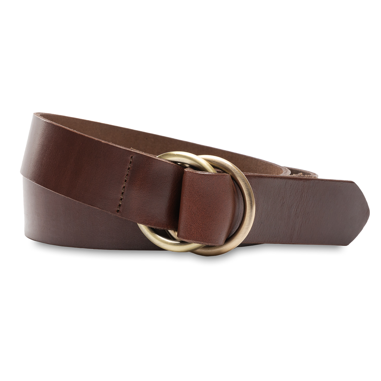 Leather O-Ring Belt