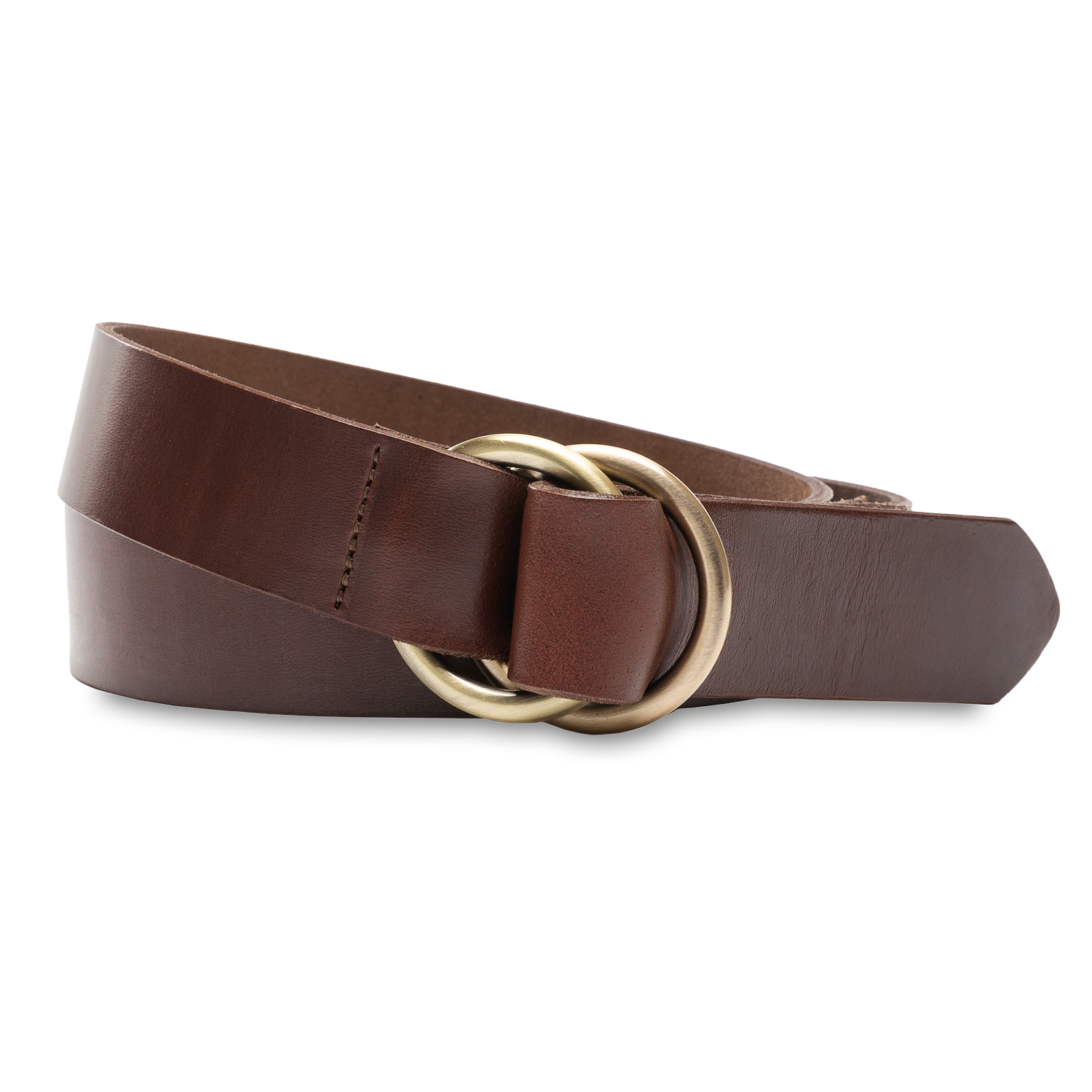 Leather O-Ring Belt