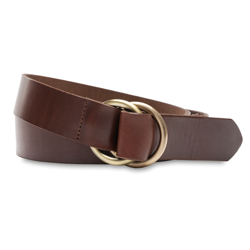 Leather O-Ring Belt - Main Image