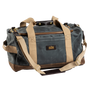 Waxed Canvas Overnighter Bag - Charcoal