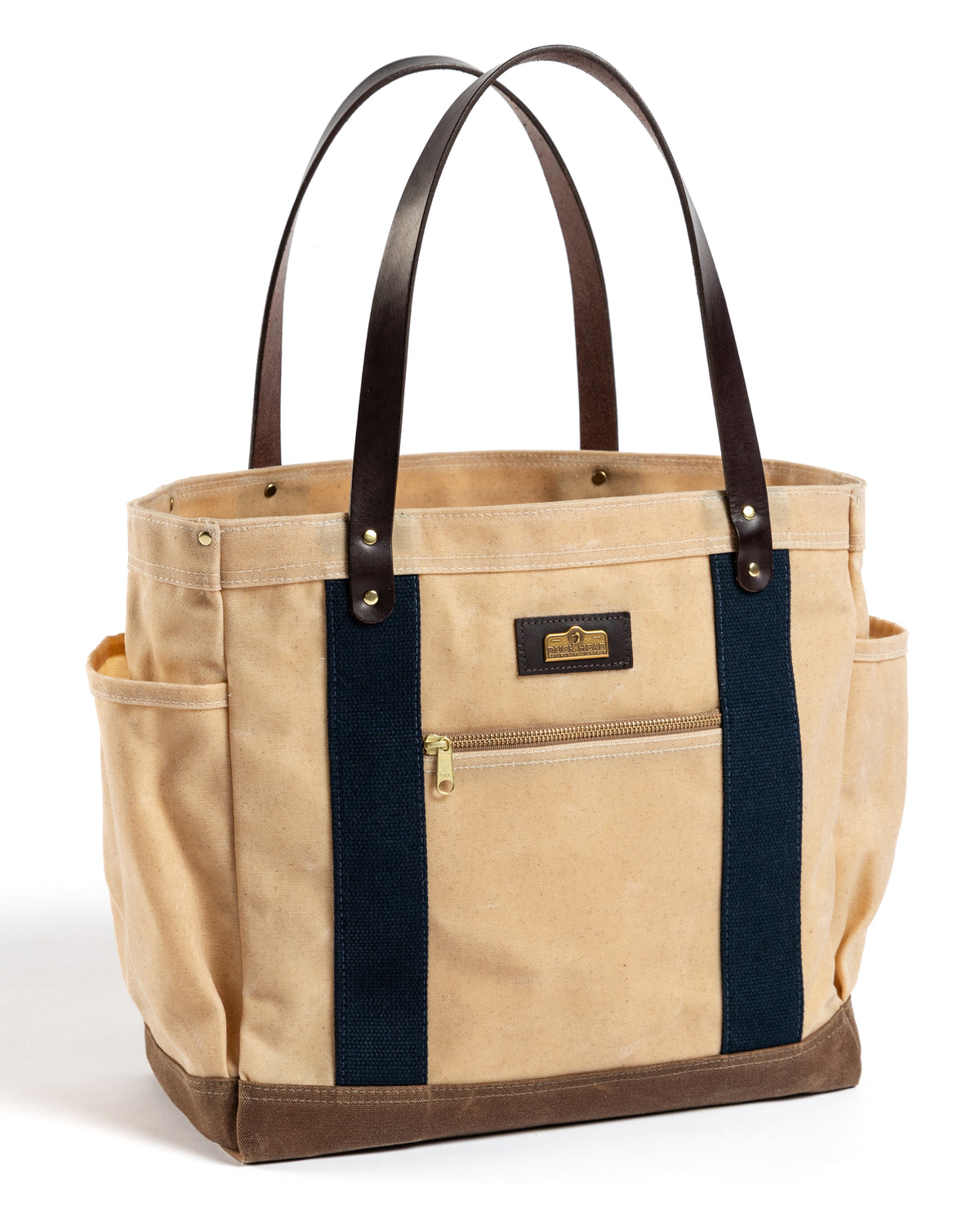 Waxed Canvas Tote - Natural