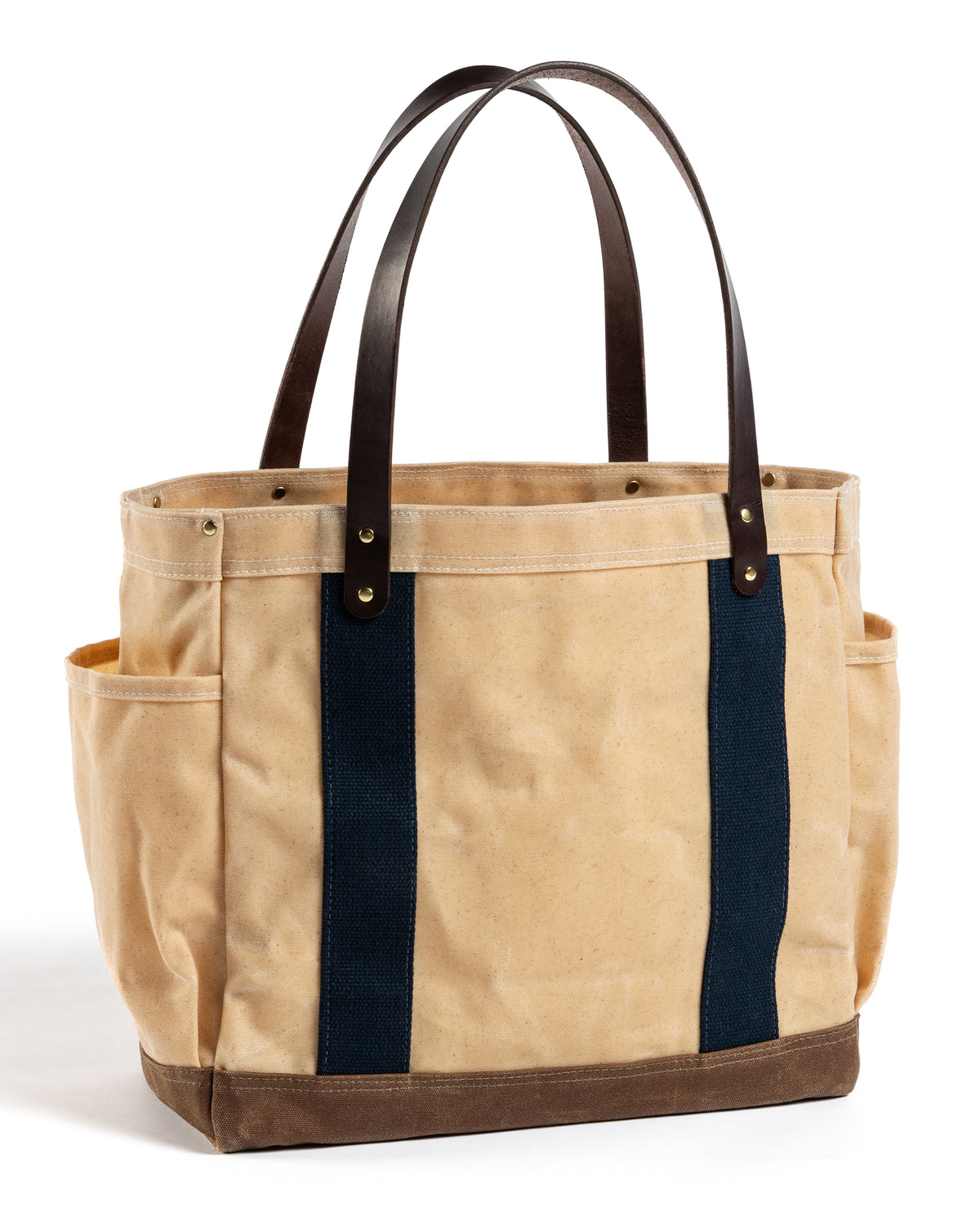 Waxed Canvas Tote - Natural