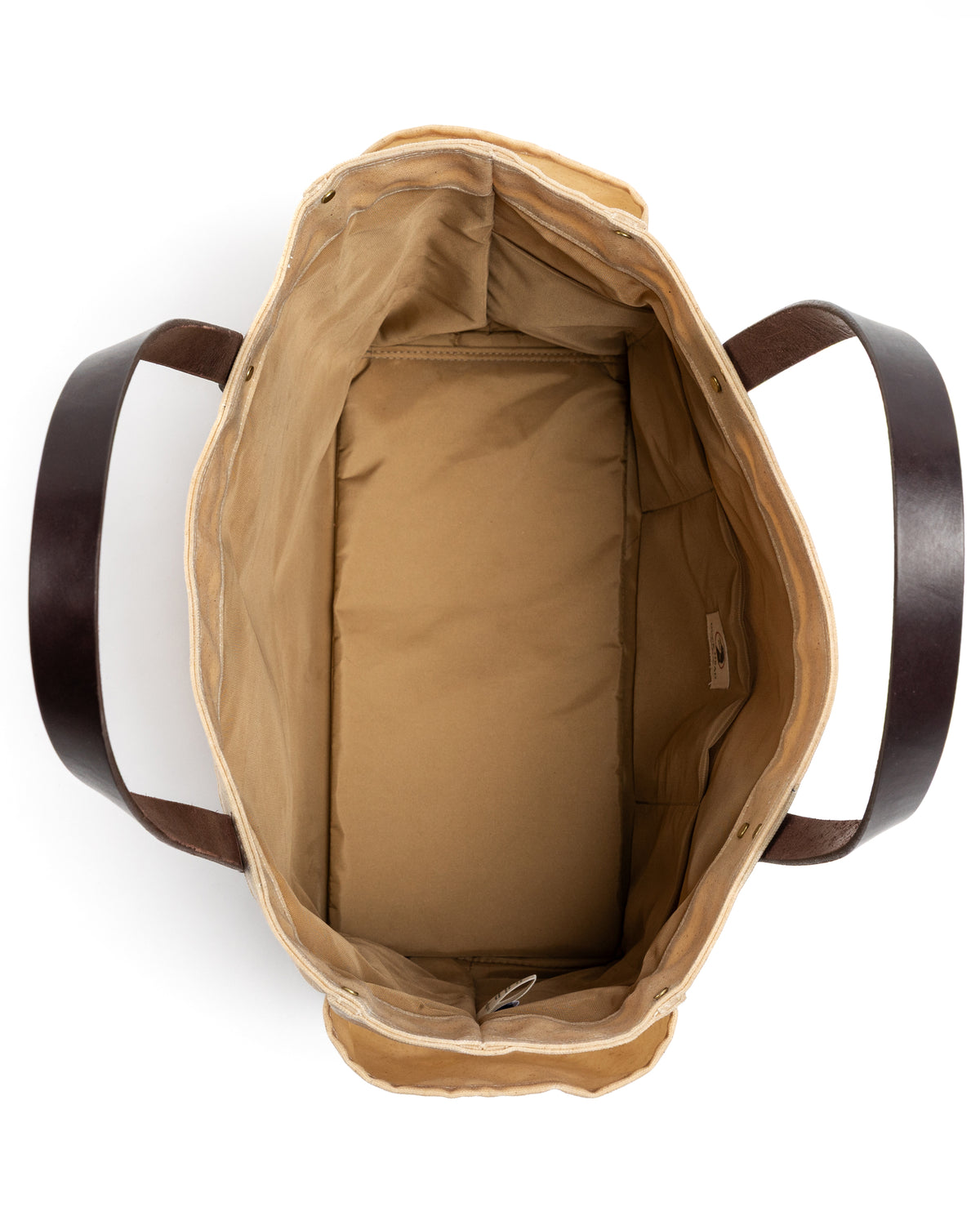 Waxed Canvas Tote - Natural