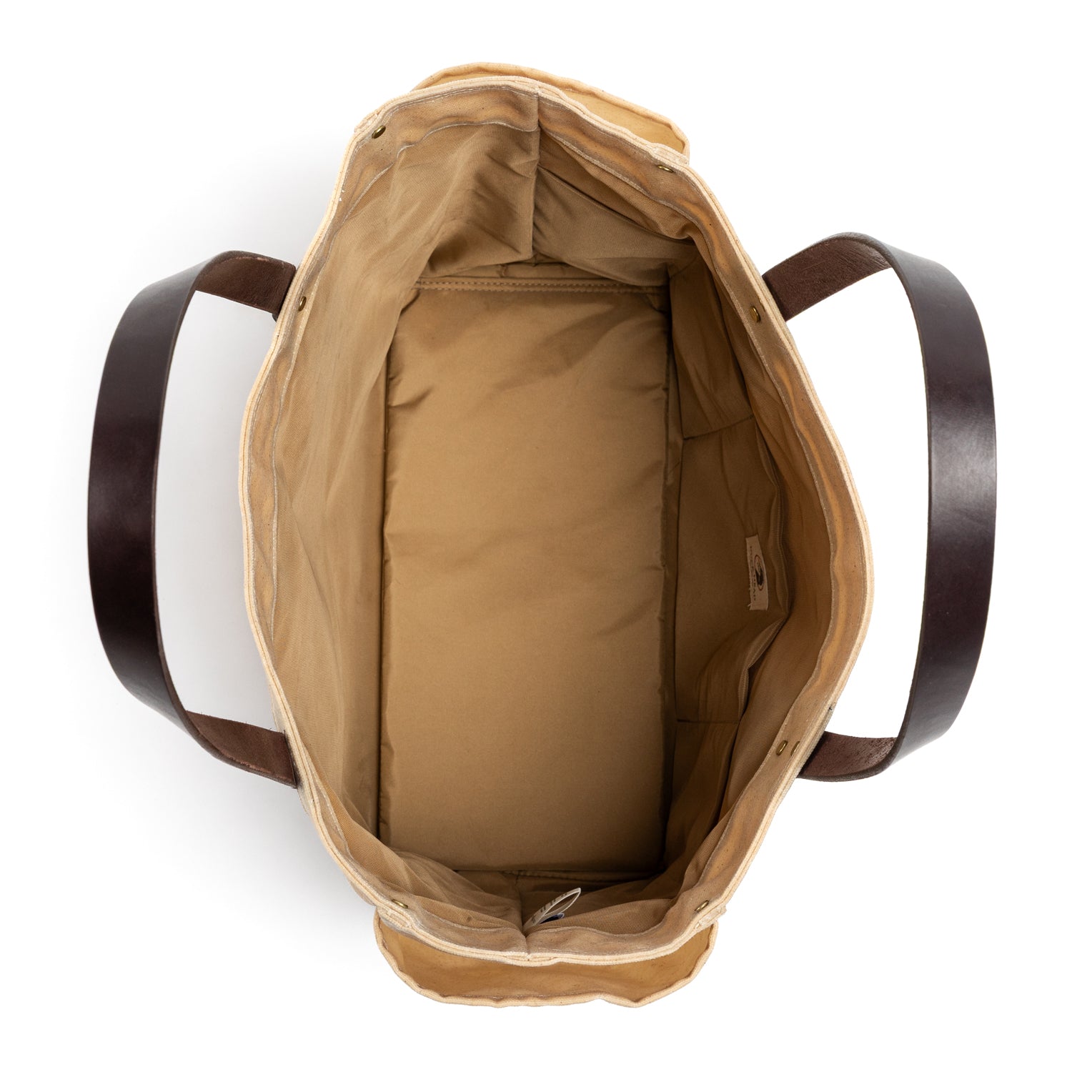 Waxed Canvas Tote - Natural