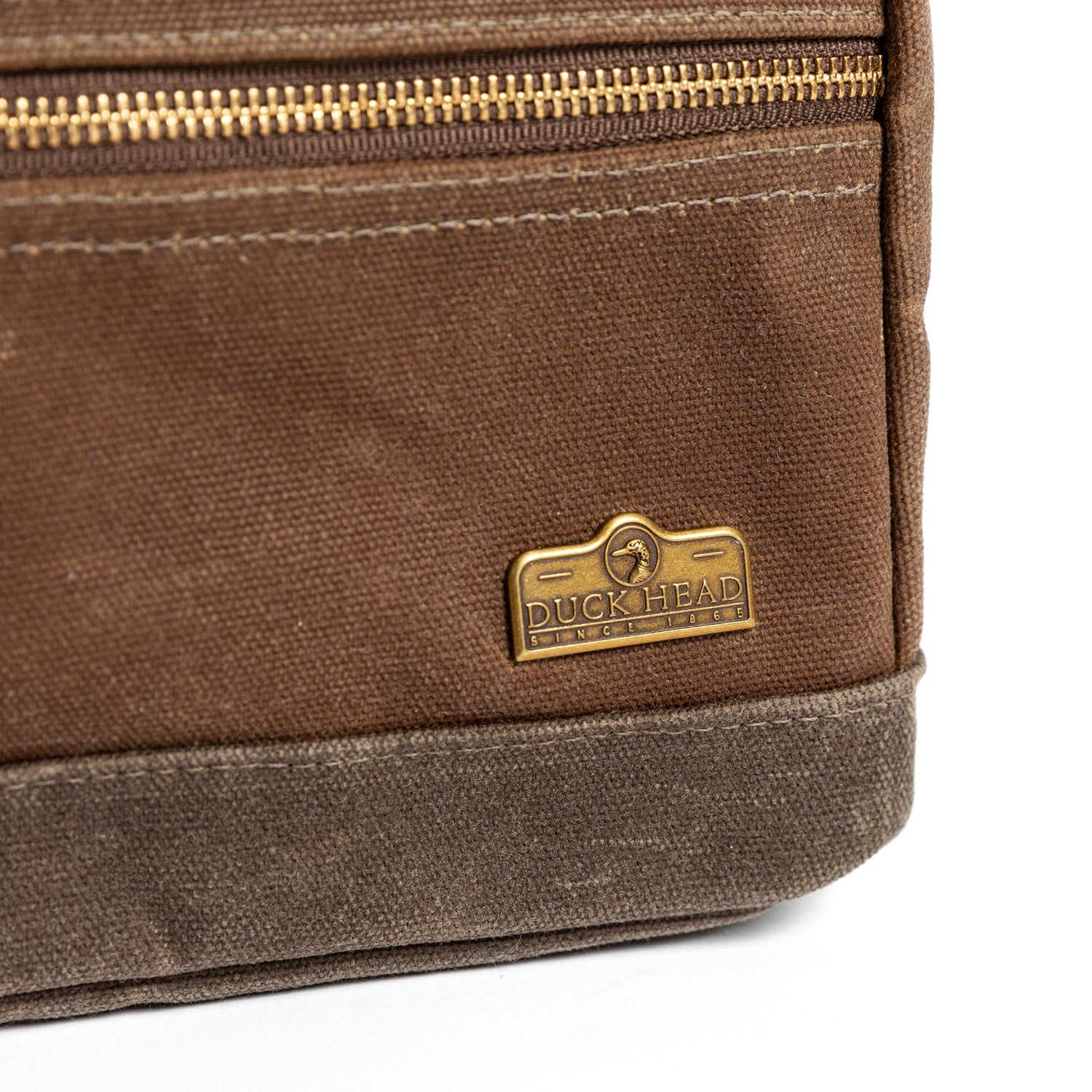 Waxed Canvas Dopp Kit - Brush Brown