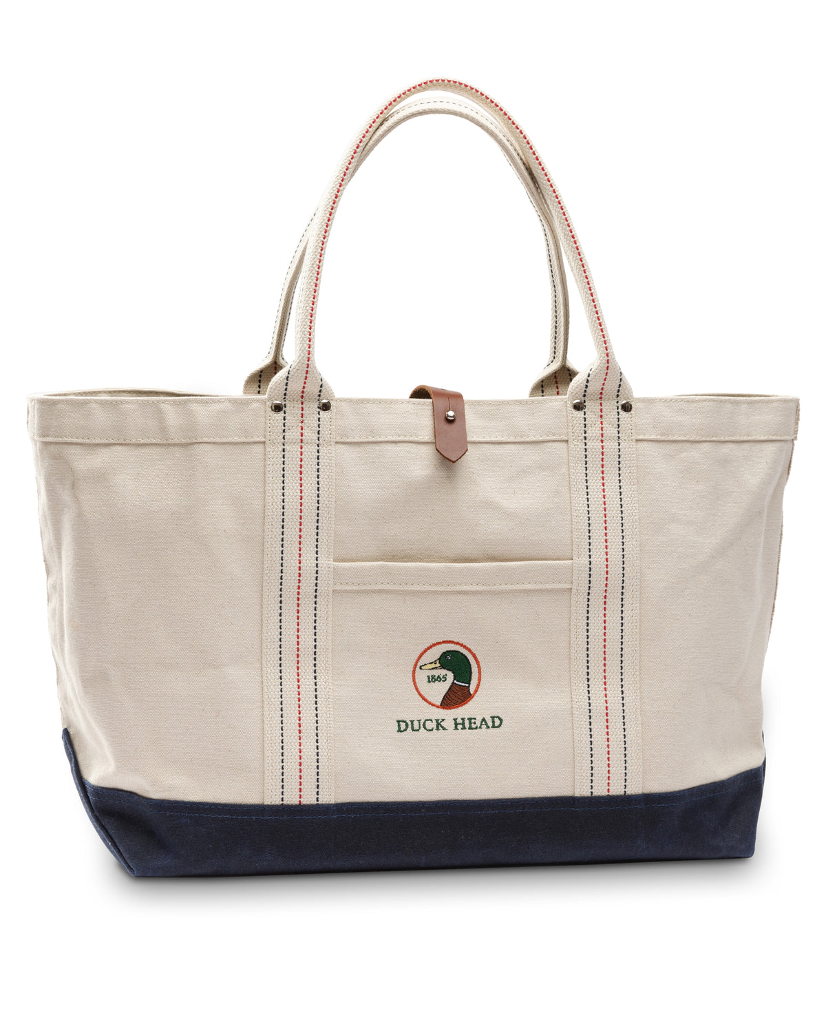 Canvas Logo Beach Tote