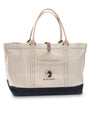Canvas Logo Beach Tote
