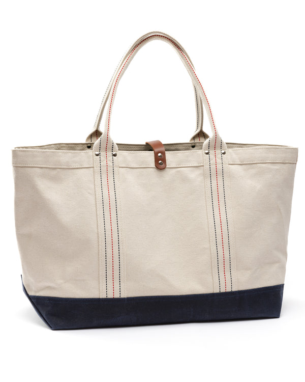 Canvas Logo Beach Tote
