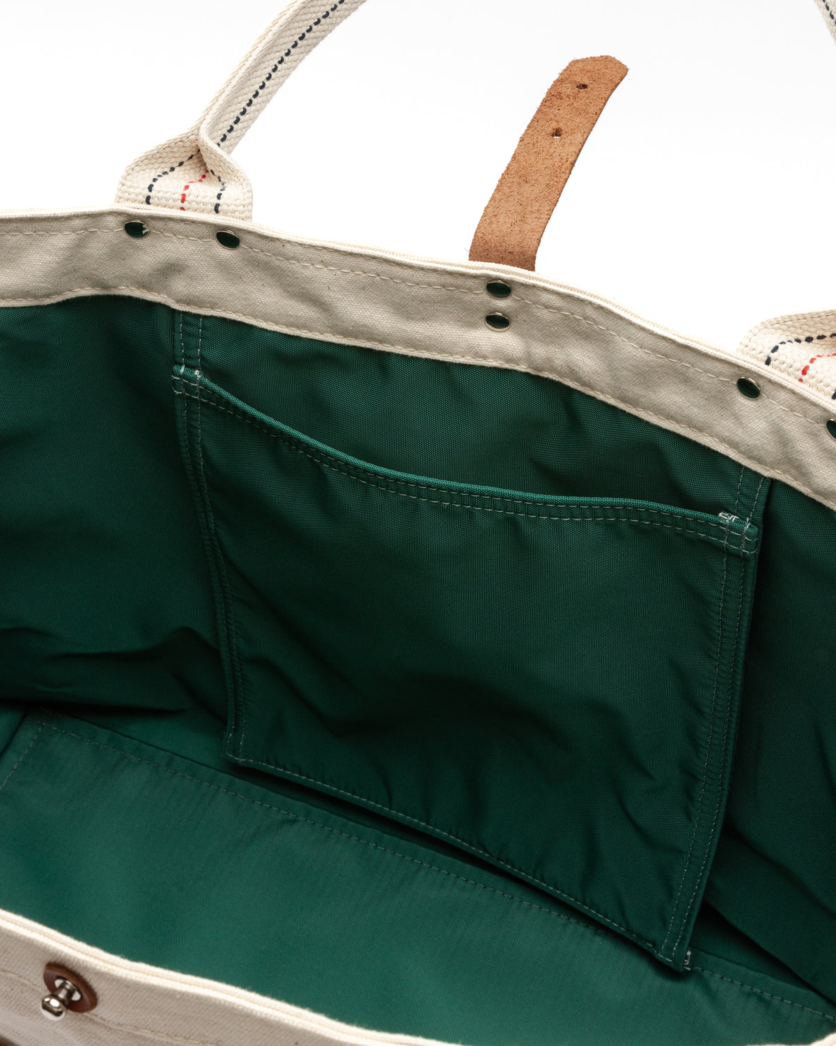 Canvas Logo Beach Tote