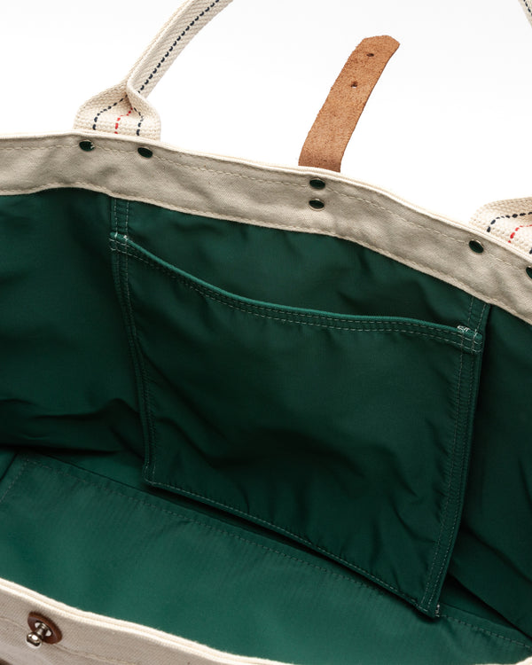 Canvas Logo Beach Tote