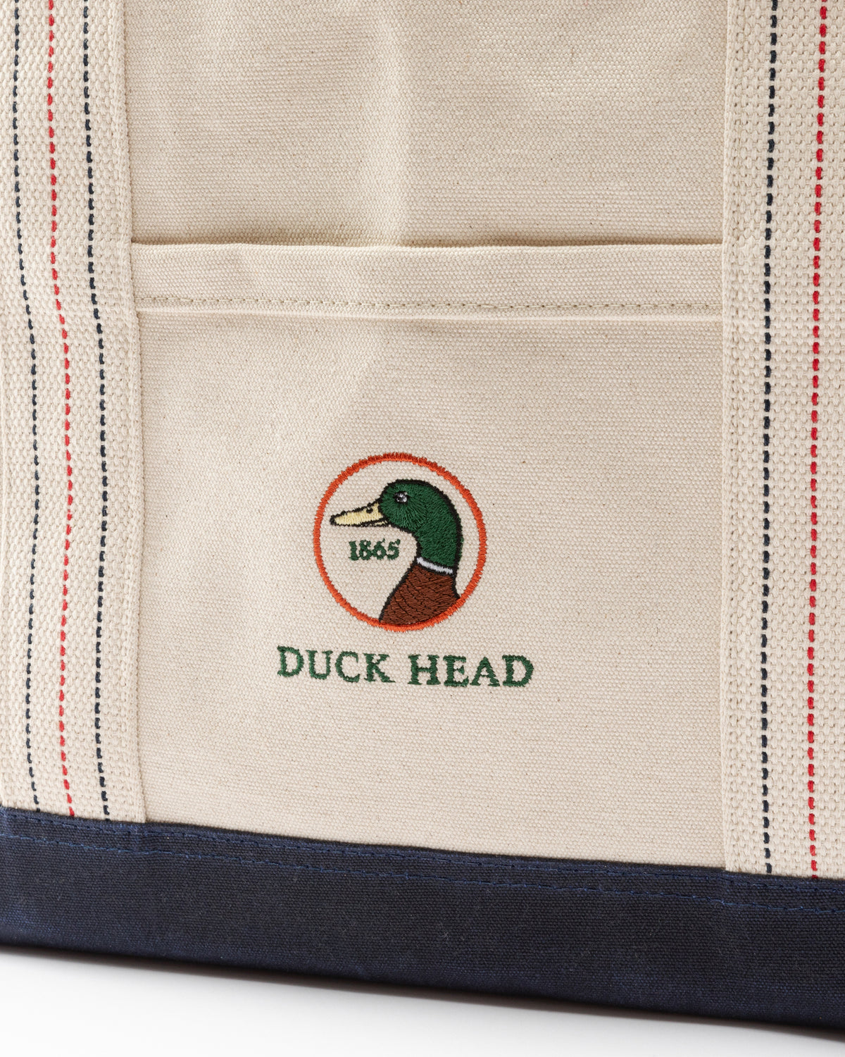 Canvas Logo Beach Tote