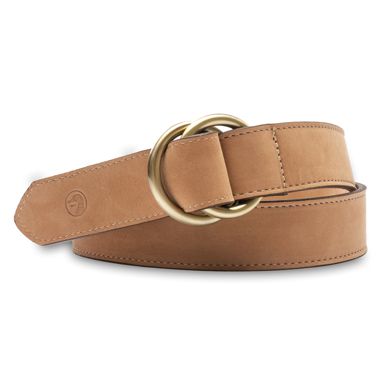 Suede O-Ring Belt