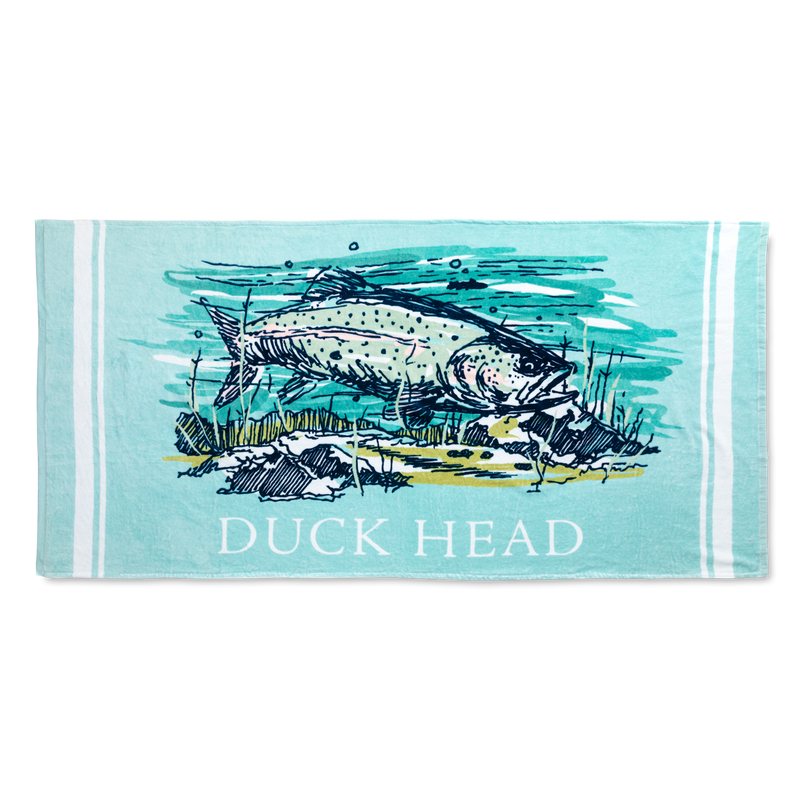 Trout Beach Towel