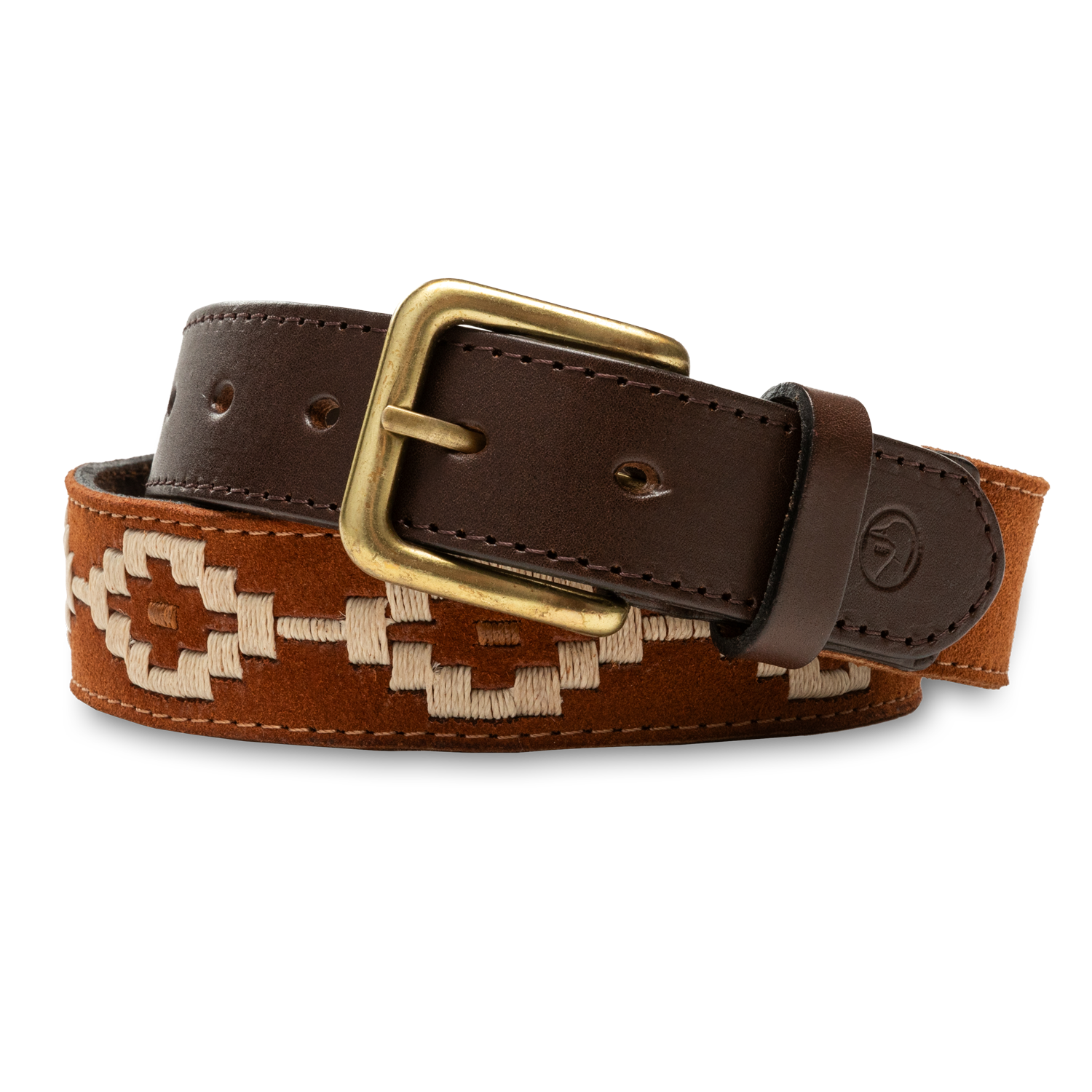 Suede Polo Belt - Tan