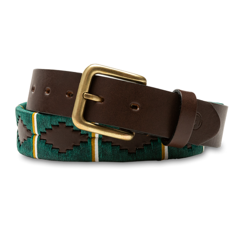 ZIMMERMANN topstitched woven leather belt M L green ZIMMERMANN topstitched woven leather belt M L green | eBay main image 3