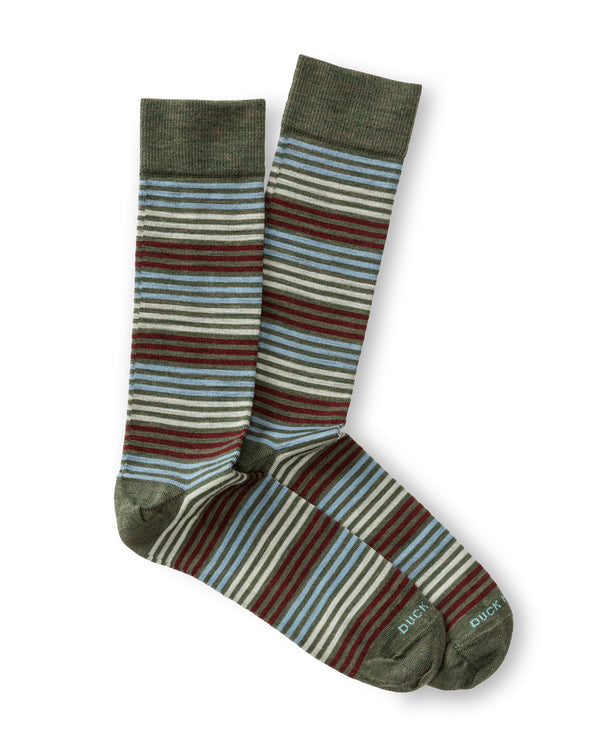 Everyday Chino Sock - Duck Green Heather