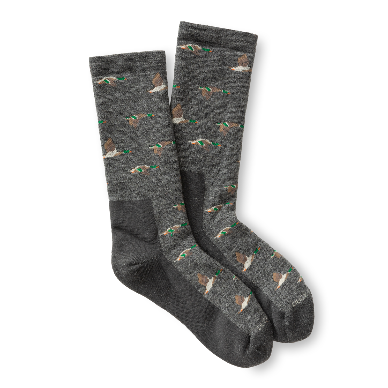 Mallard Merino Wool Sporting Sock - Heather Grey