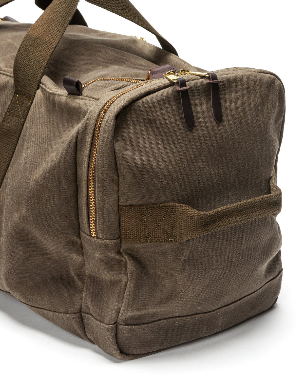 Waxed Canvas Long-Hauler Bag - Field Brown