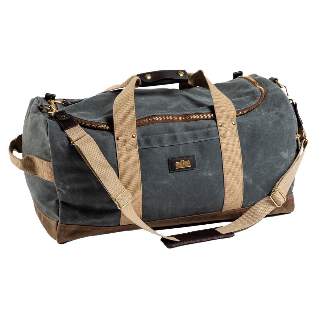 Waxed Canvas Weekender Bag
