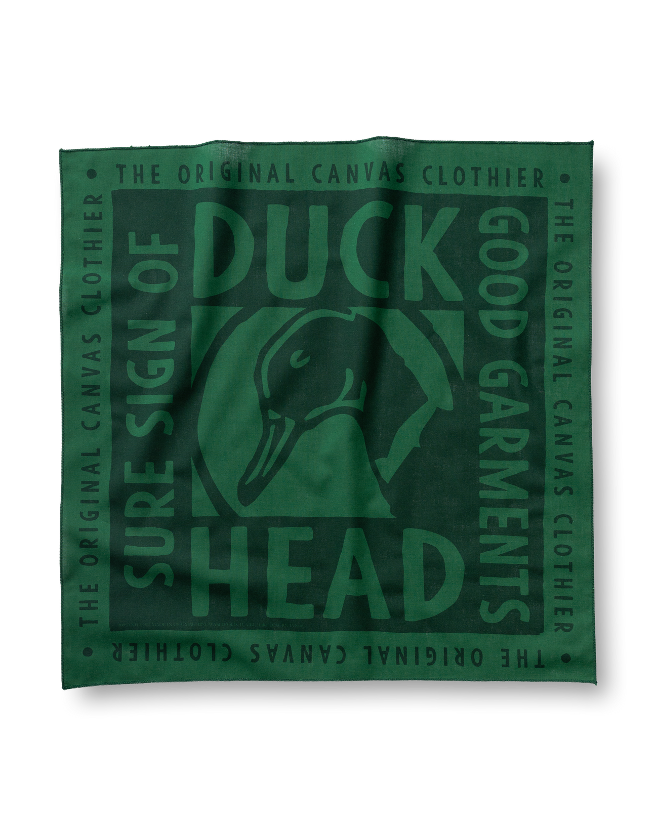 Sure Sign Bandana - Forest Green