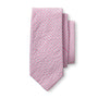Seersucker Stripe Tie - Rosewood