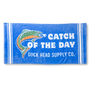 Catch Of The Day Beach Towel - Cornflower Blue