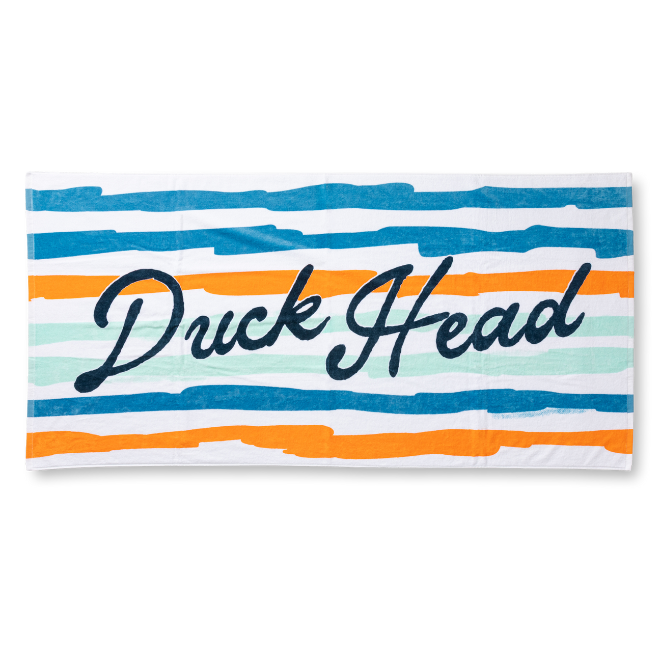 Painterly Stripe Beach Towel - Multi